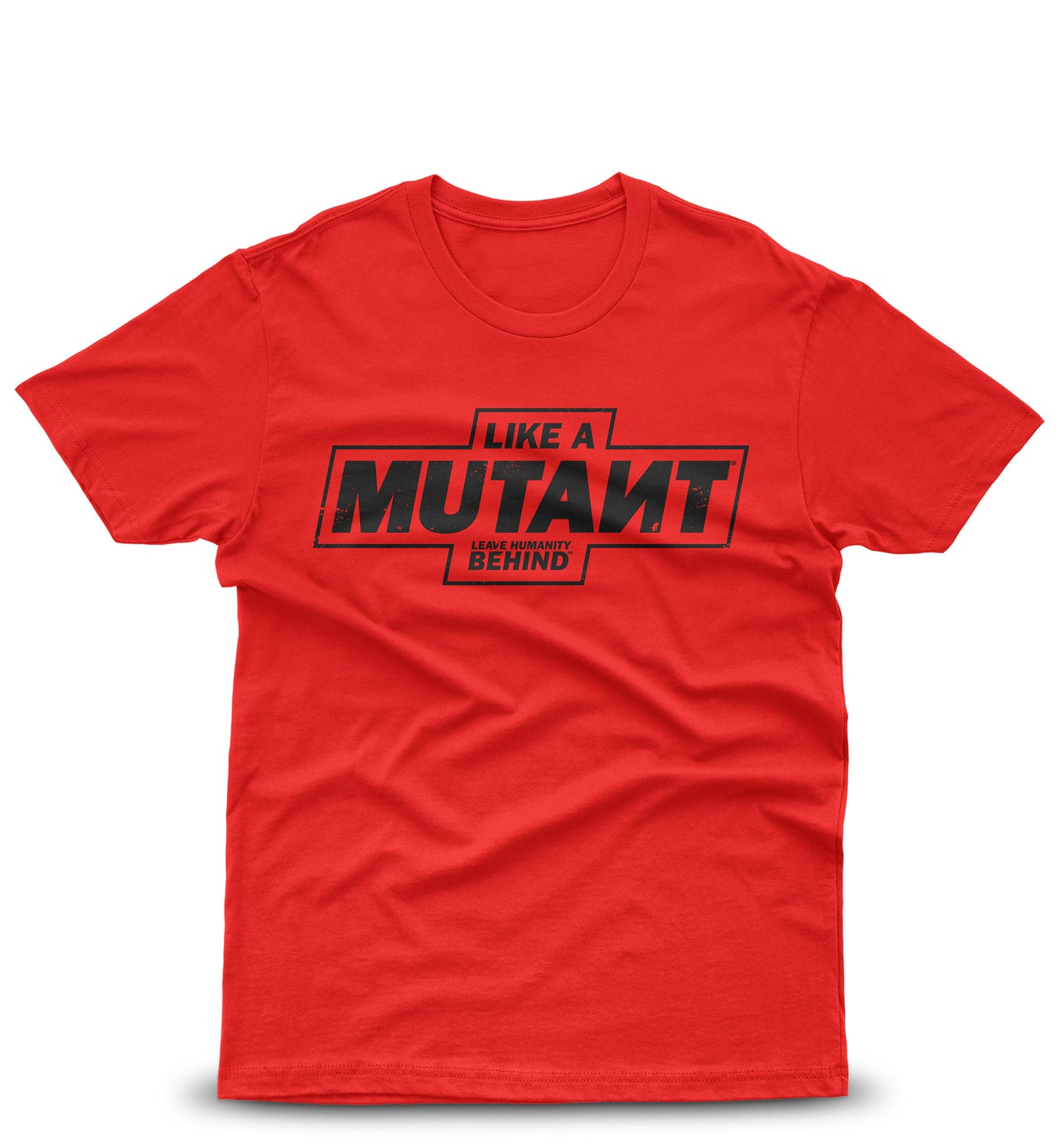 LIKE A MUTANT® Gym T-shirt (Red Heather)