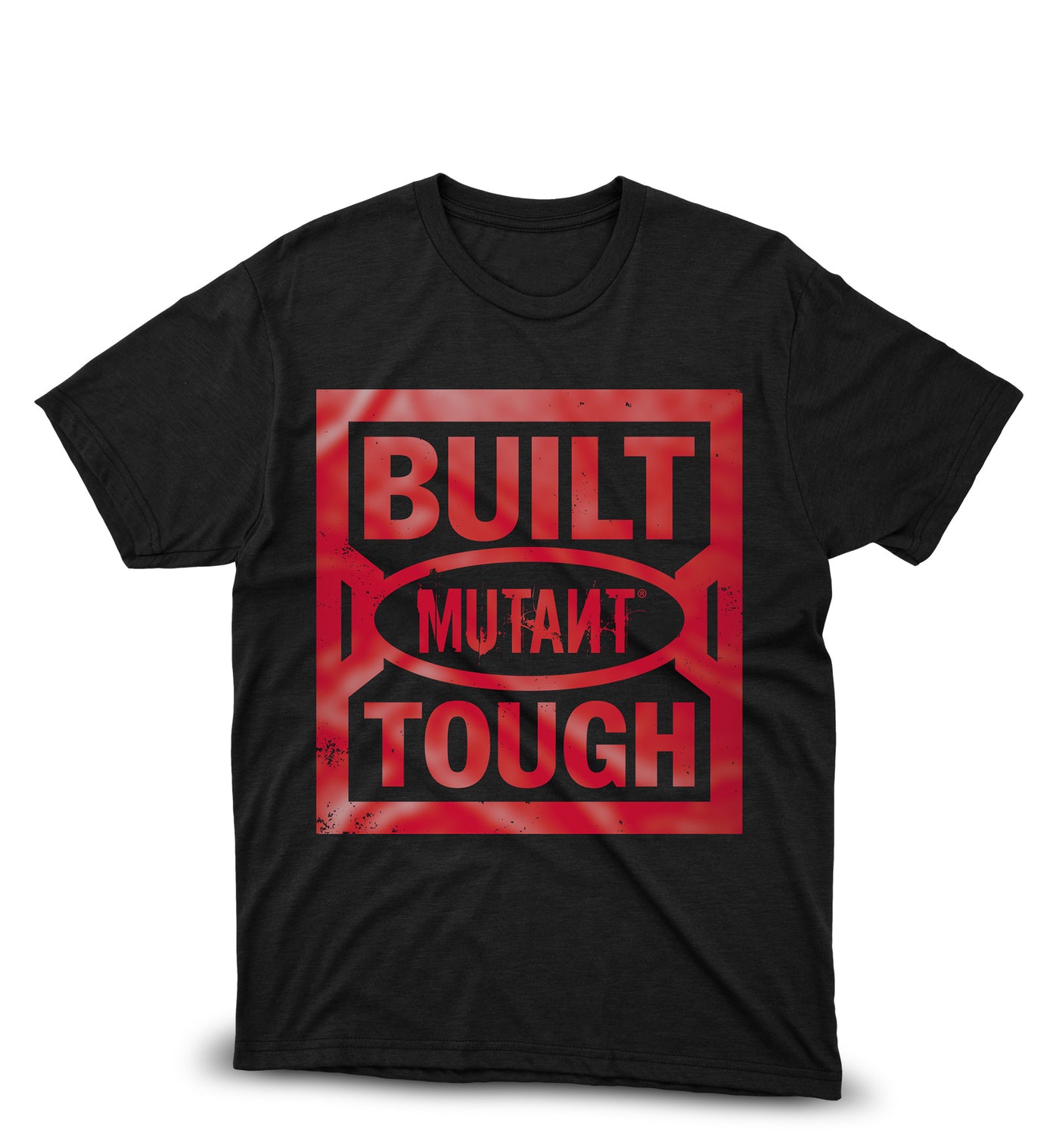 BUILT MUTANT® TOUGH Gym T-shirt (Black)