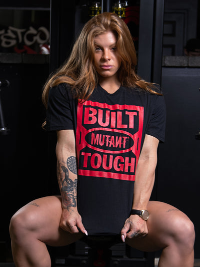 BUILT MUTANT® TOUGH Gym T-shirt (Black)