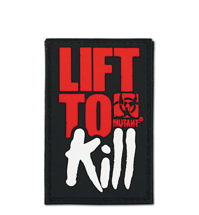 LIFT TO KILL Velcro Patch (5x8cm)
