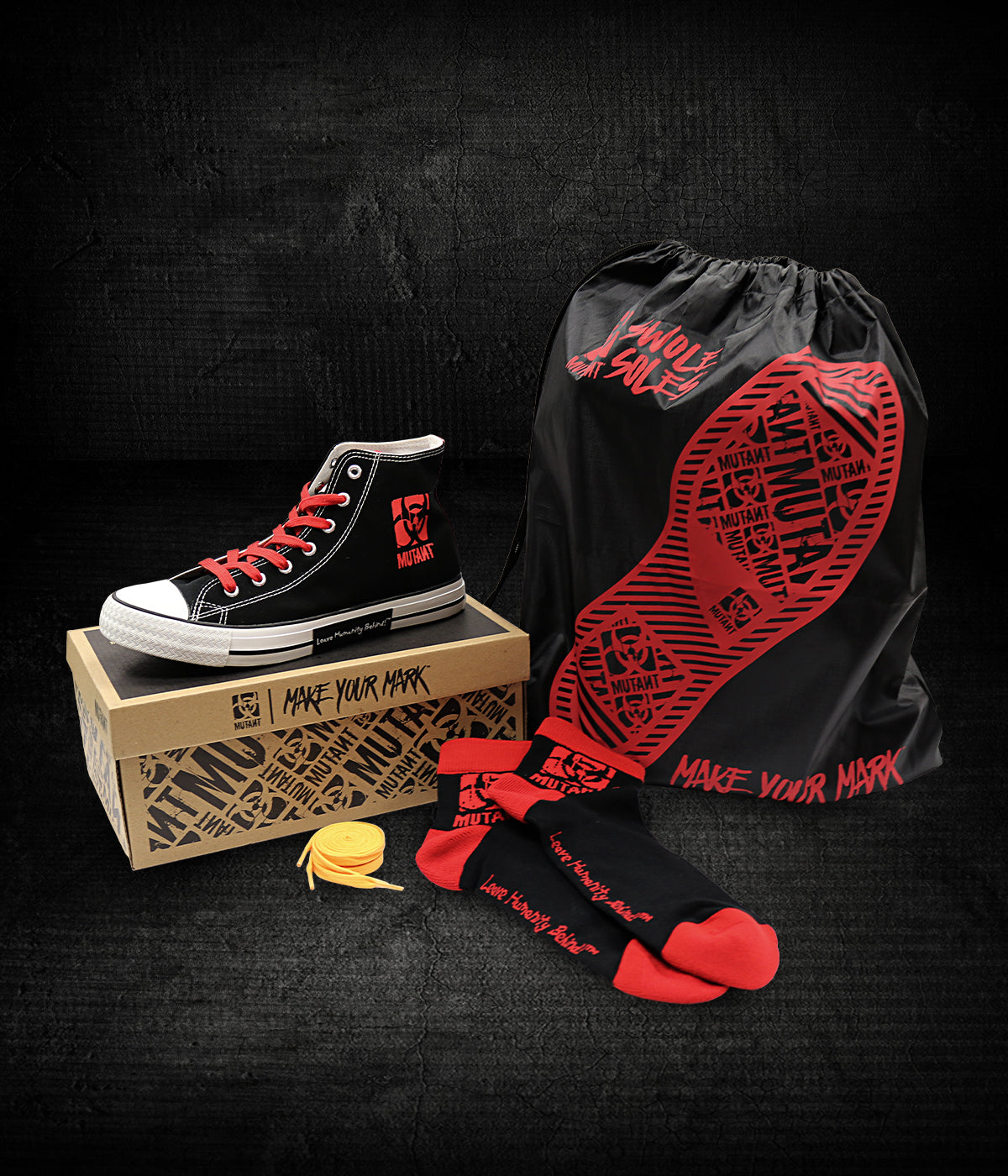SWOLE SOLES™ High Top Sneaker Limited Edition Pack