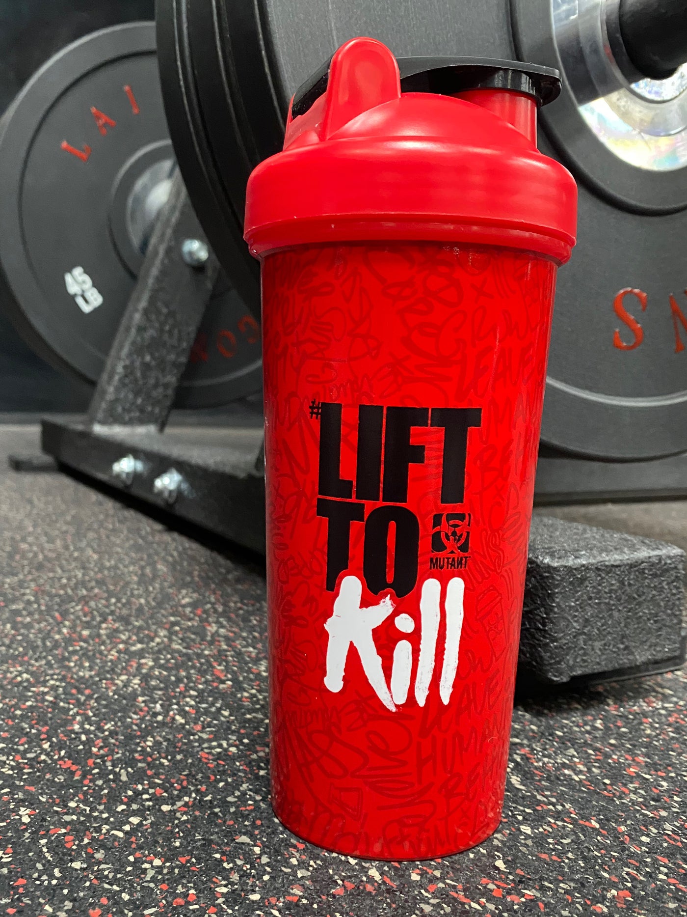LIFT TO KILL Shaker Cup (Red)